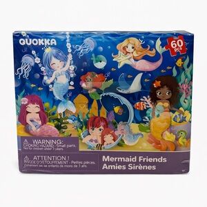 QUOKKA Kids Puzzle Set – 4 Puzzles Bundle – 60 Pieces Each – Ages 3+ – New
